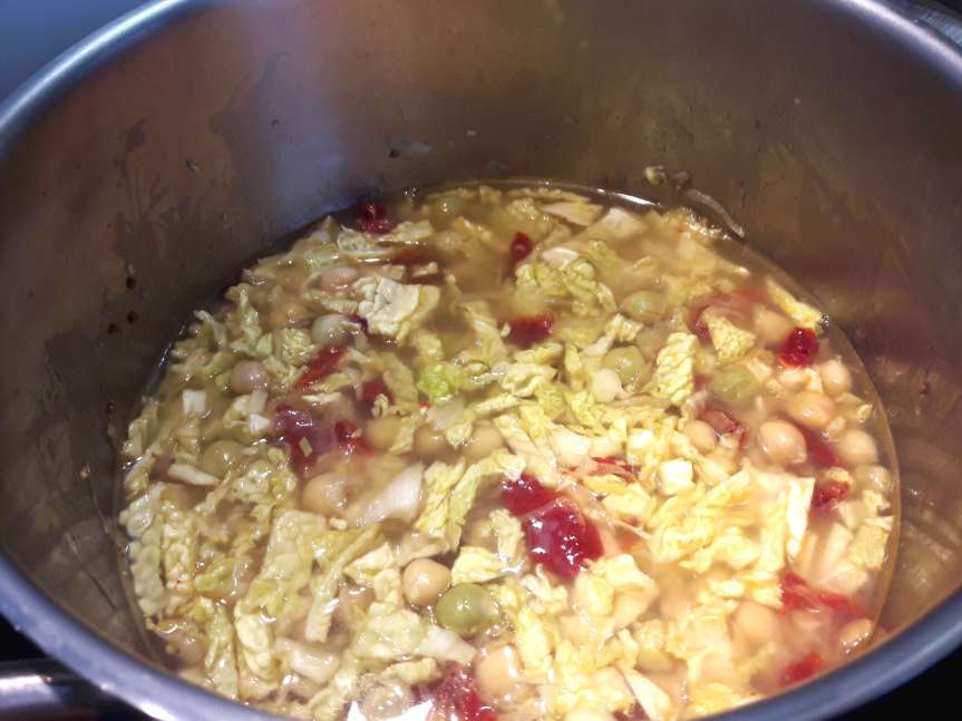 04-Ceci e verza con acqua