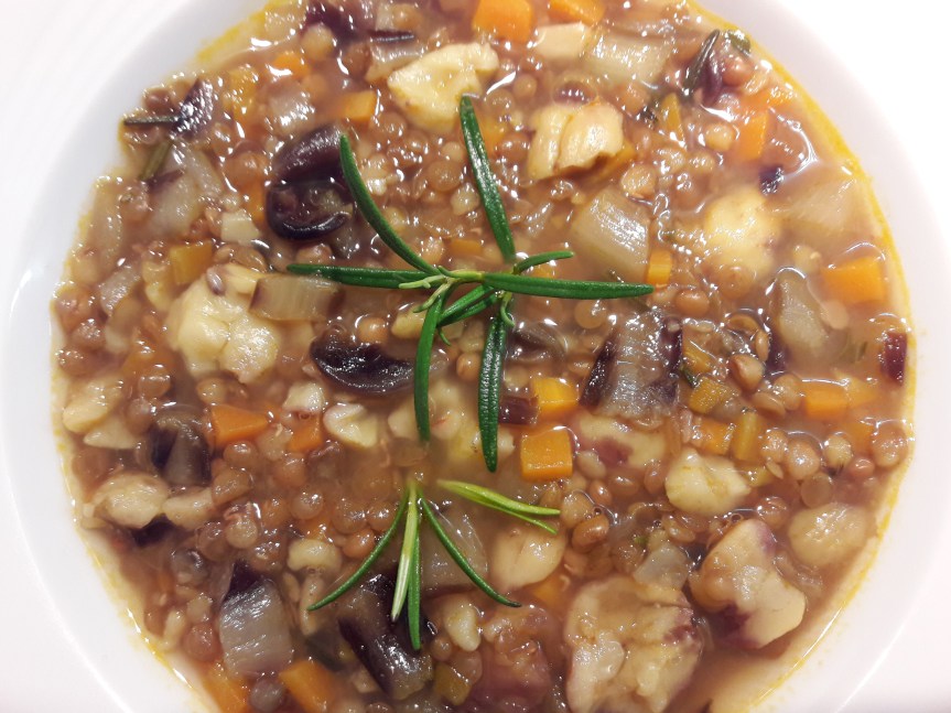 zuppa di lenticchie e castagne 2 orig